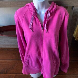 Champion Bright PinkHooded Zip Jacket X Large